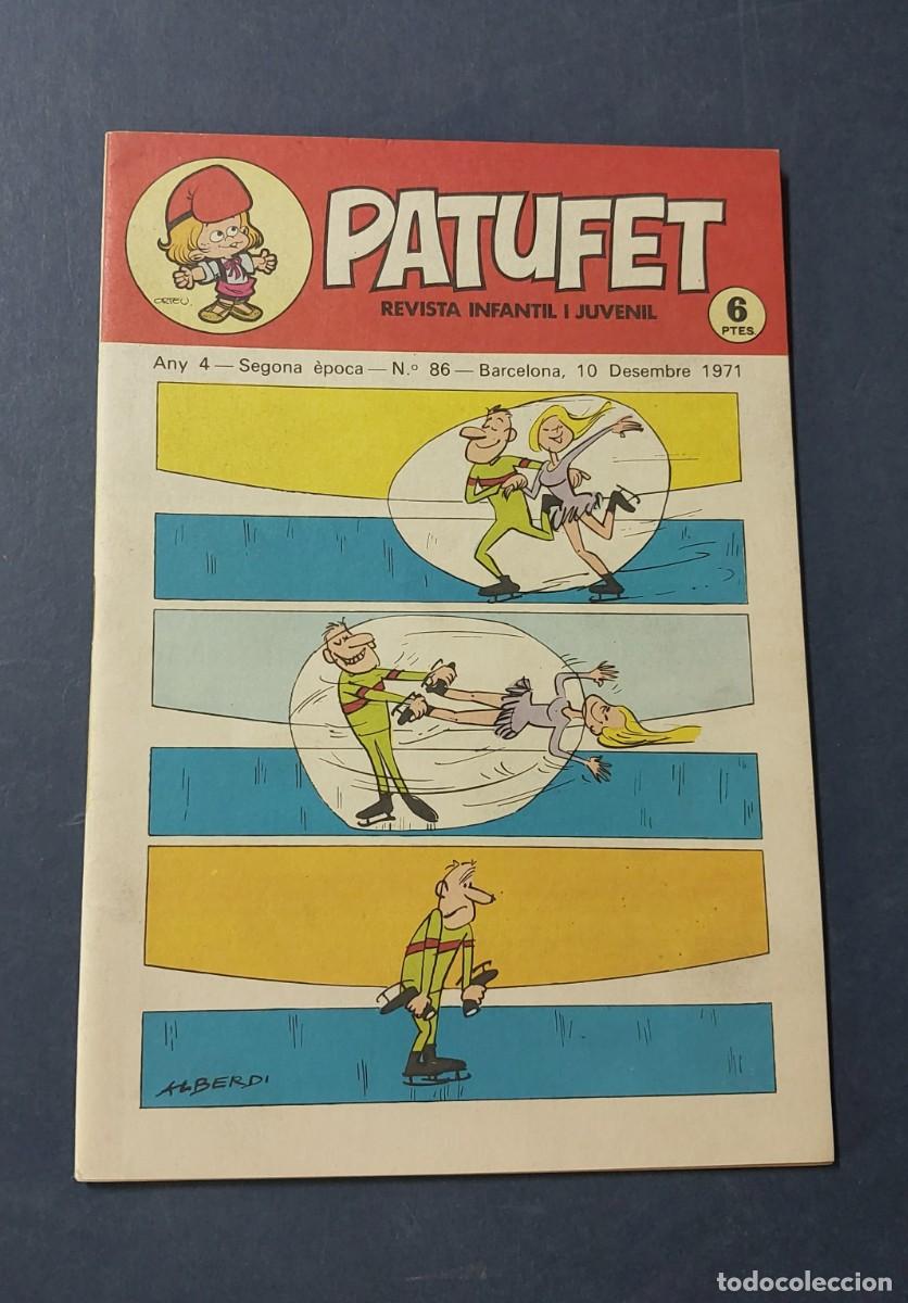 Tebeos: Patufet N&ordm; 86 Any 4 1971 Editor Bagu&ntilde;a Barcelona ( Catal&agrave; ) Ref. C-1