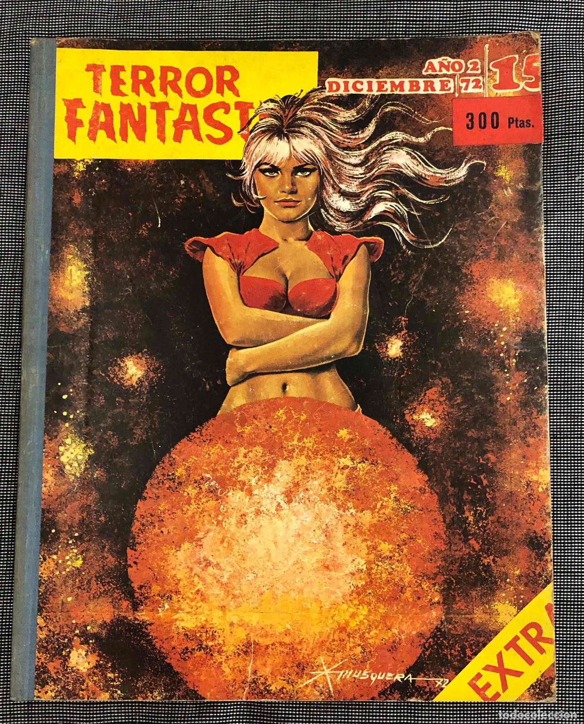 Tebeos: TERROR FANTASTIC. NUMERO 20 AL 24. 1972. ENCUADERNADOS EN UN TOMO
