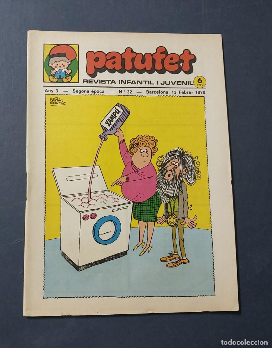Tebeos: Patufet N&ordm; 32 Any 3 1970 Editor Bagu&ntilde;a Barcelona ( Catal&agrave; ) Ref. C-1
