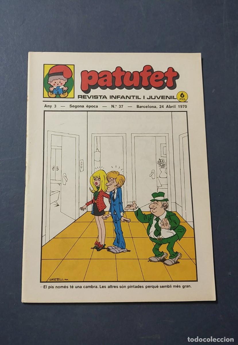 Tebeos: Patufet N&ordm; 37 Any 3 1970 Editor Bagu&ntilde;a Barcelona ( Catal&agrave; ) Ref. C-1