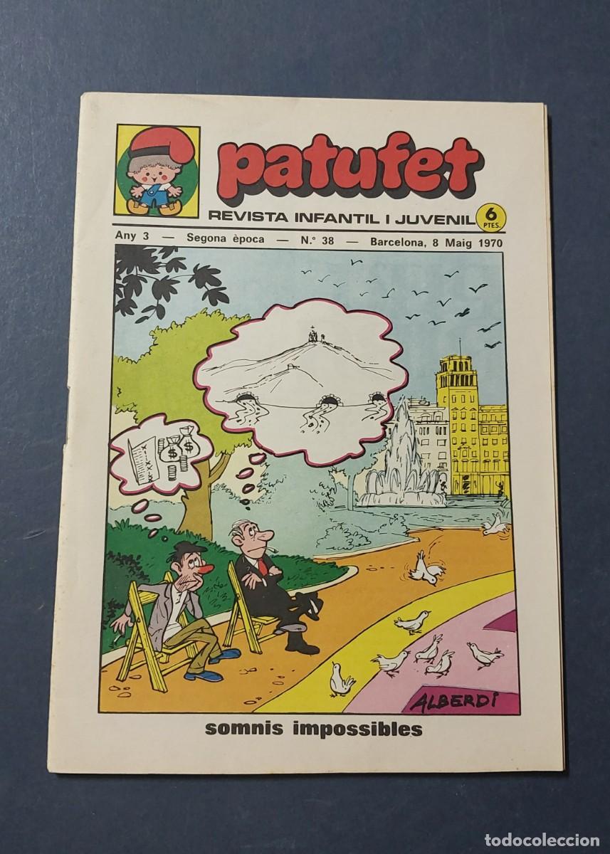 Tebeos: Patufet N&ordm; 38 Any 3 1970 Editor Bagu&ntilde;a Barcelona ( Catal&agrave; ) Ref. C-1
