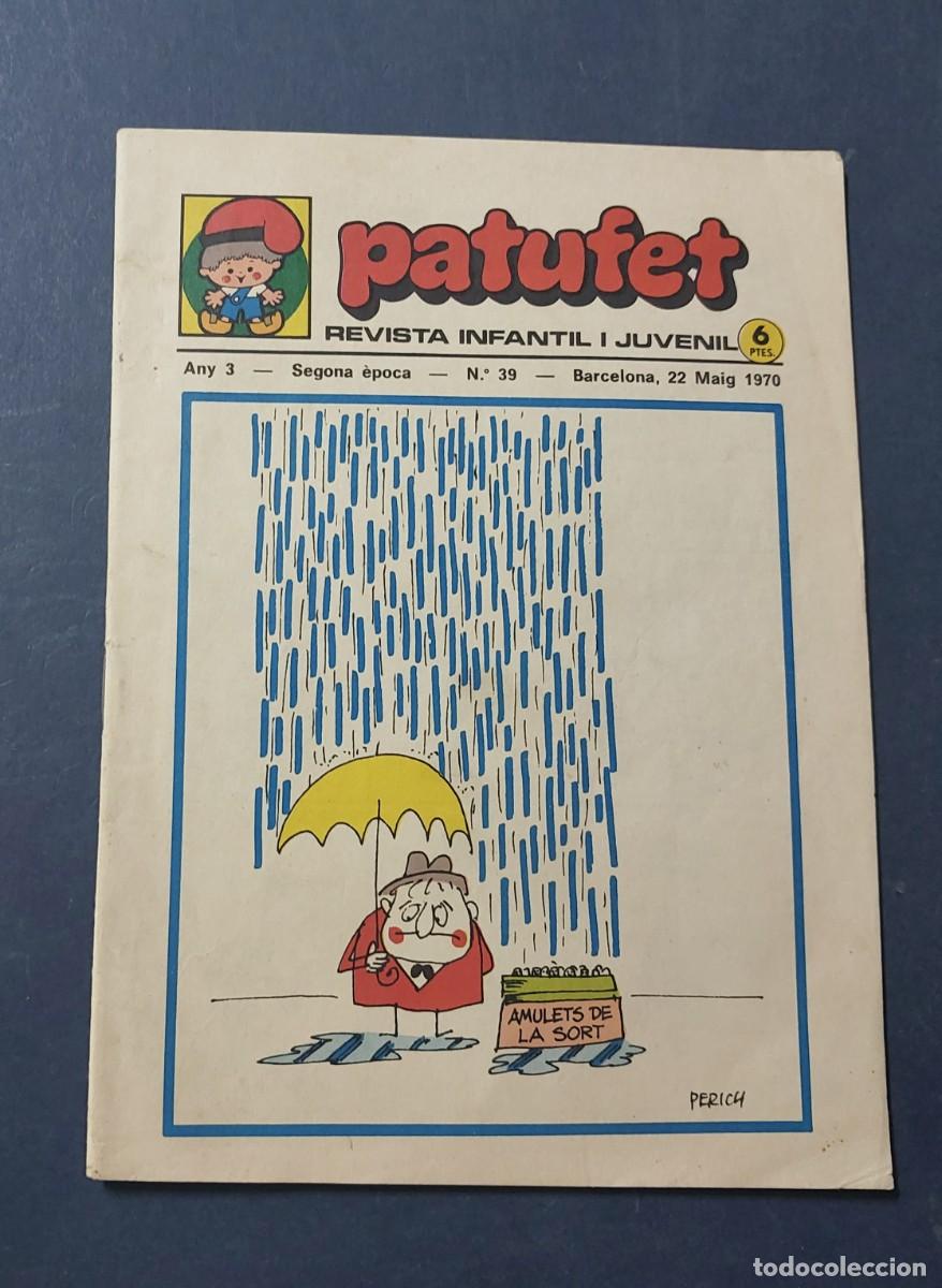 Tebeos: Patufet N&ordm; 39 Any 3 1970 Editor Bagu&ntilde;a Barcelona ( Catal&agrave; ) Ref. C-1