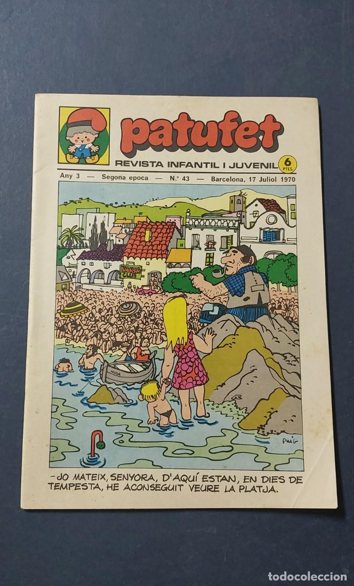 Tebeos: Patufet N&ordm; 43 Any 3 1970 Editor Bagu&ntilde;a Barcelona ( Catal&agrave; ) Ref. C-1