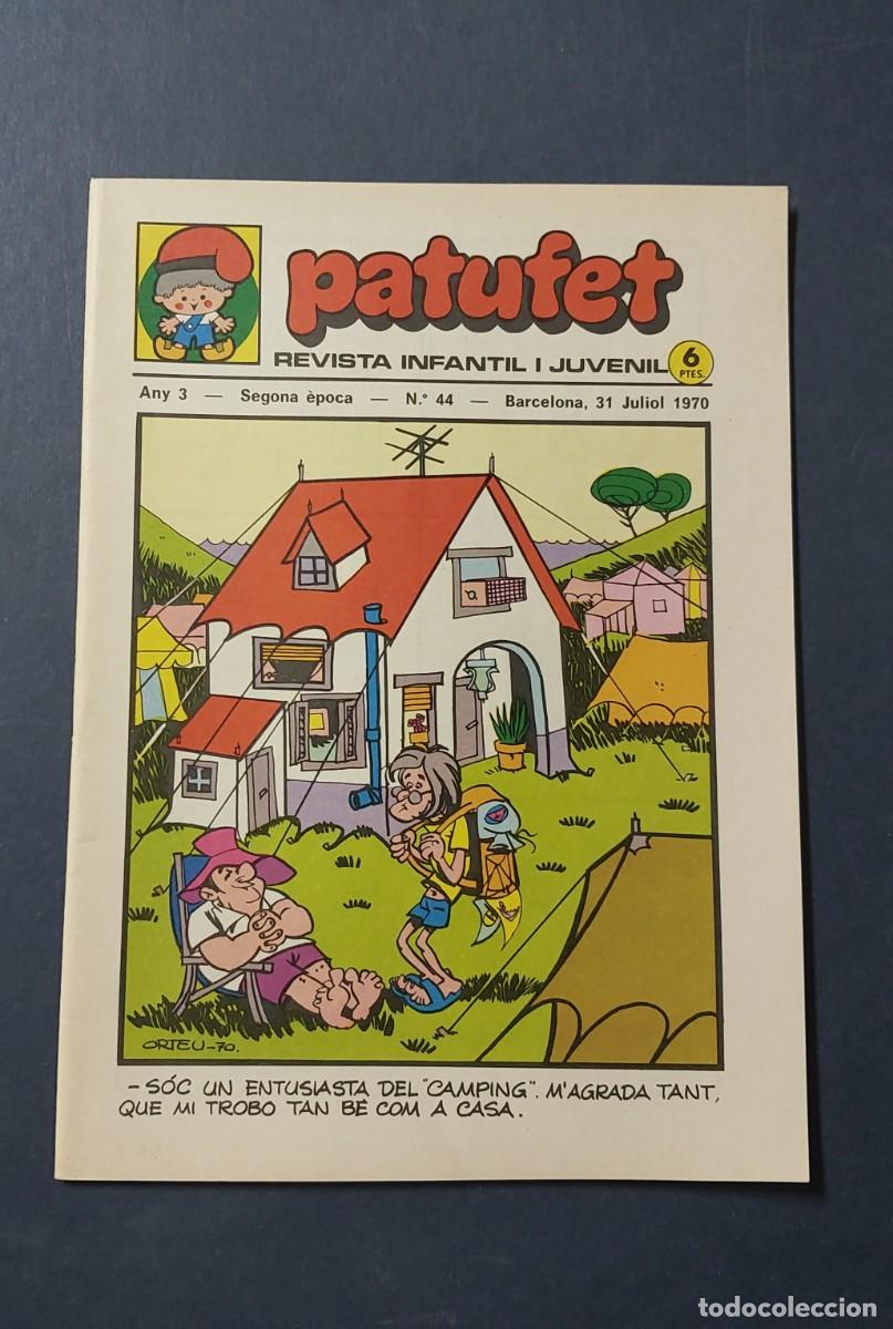 Tebeos: Patufet N&ordm; 44 Any 3 1970 Editor Bagu&ntilde;a Barcelona ( Catal&agrave; ) Ref. C-1