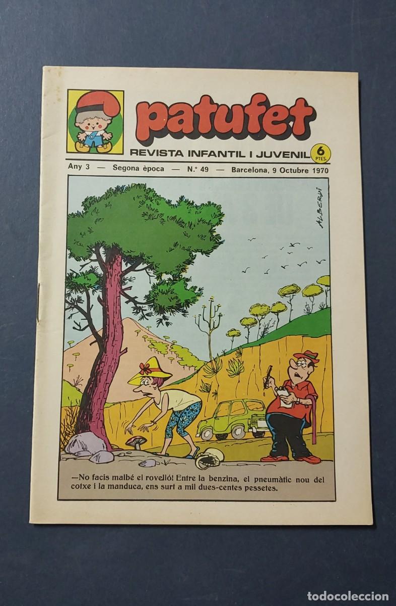 Tebeos: Patufet N&ordm; 49 Any 3 1970 Editor Bagu&ntilde;a Barcelona ( Catal&agrave; ) Ref. C-1