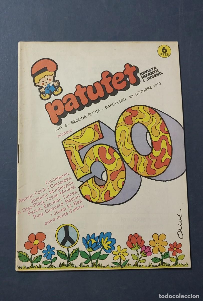 Tebeos: Patufet N&ordm; 50 Any 3 1970 Editor Bagu&ntilde;a Barcelona ( Catal&agrave; ) Ref. C-1