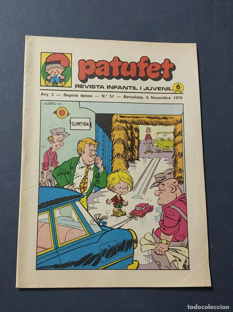 Tebeos: Patufet N&ordm; 51 Any 3 1970 Editor Bagu&ntilde;a Barcelona ( Catal&agrave; ) Ref. C-1