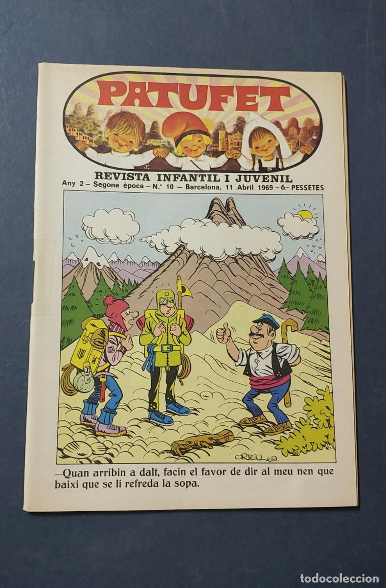 Tebeos: Patufet N&ordm; 10 Any 2 1969 Editor Bagu&ntilde;a Barcelona ( Catal&agrave; ) Ref. C-1