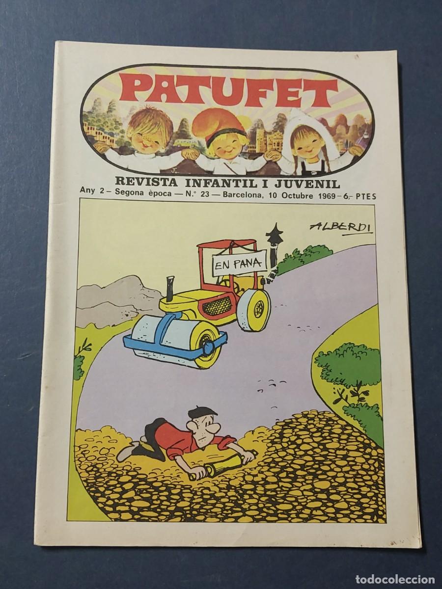 Tebeos: Patufet N&ordm; 23 Any 2 1969 Editor Bagu&ntilde;a Barcelona ( Catal&agrave; ) Ref. C-1
