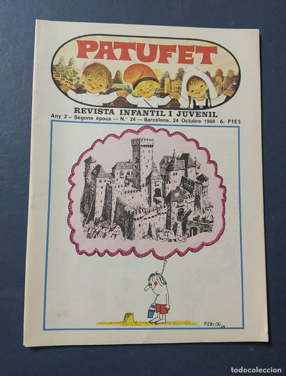 Tebeos: Patufet N&ordm; 24 Any 2 1969 Editor Bagu&ntilde;a Barcelona ( Catal&agrave; ) Ref. C-1