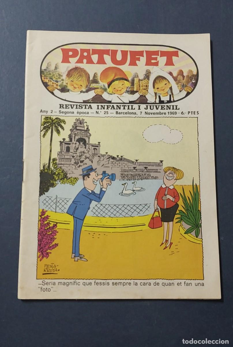 Tebeos: Patufet N&ordm; 25 Any 2 1969 Editor Bagu&ntilde;a Barcelona ( Catal&agrave; ) Ref. C-1