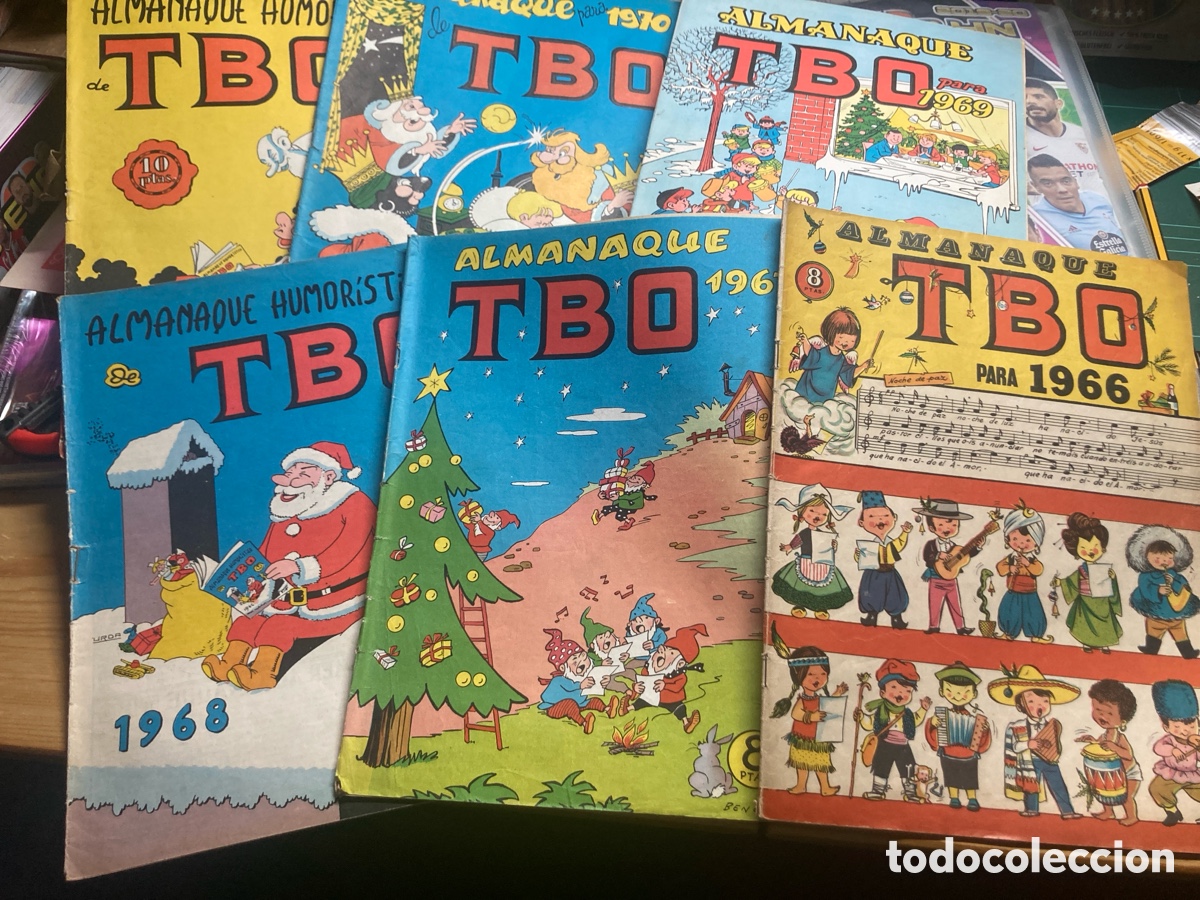 Tebeos: 22 Almanaques y extraordinarios TBO - Foto 2