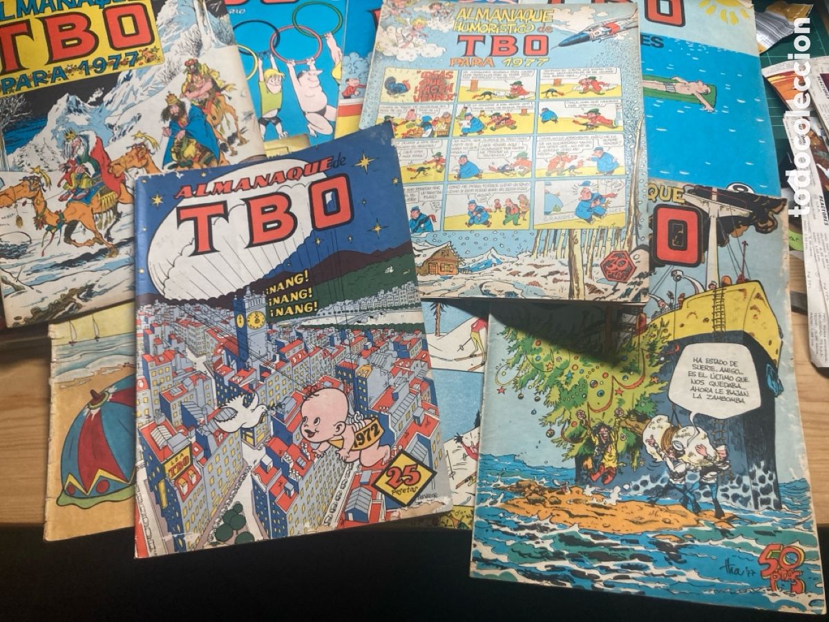 Livros de Banda Desenhada: 22 Almanaques y extraordinarios TBO