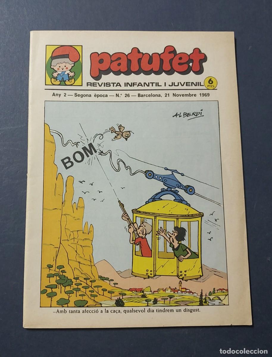 Tebeos: Patufet N&ordm; 26 Any 2 1969 Editor Bagu&ntilde;a Barcelona ( Catal&agrave; ) Ref. C-1