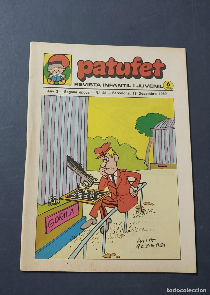 Tebeos: Patufet N&ordm; 28 Any 2 1969 Editor Bagu&ntilde;a Barcelona ( Catal&agrave; ) Ref. C-1