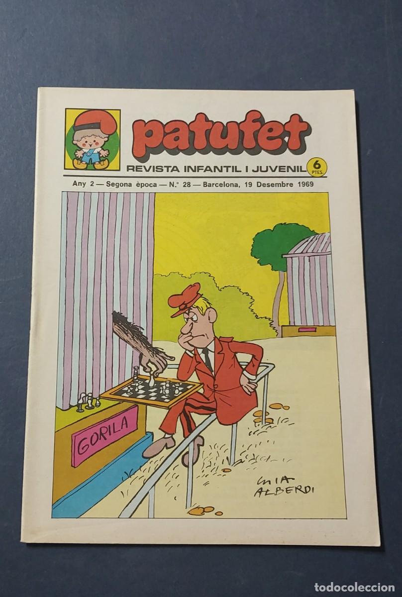 Tebeos: Patufet N&ordm; 28 Any 2 1969 Editor Bagu&ntilde;a Barcelona ( Catal&agrave; ) Ref. C-1