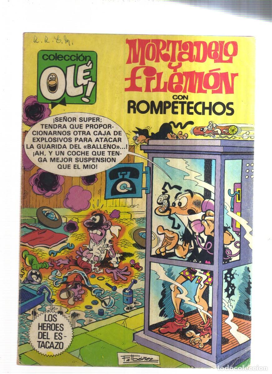 Tebeos: MORTADELO Y FILEMON COLECCION OLE N,229 CON ROMPETECHOS