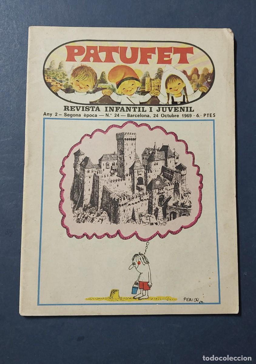 Tebeos: Patufet N&ordm; 24 Any 2 1969 Editor Bagu&ntilde;a Barcelona ( Catal&agrave; ) Ref. C-1