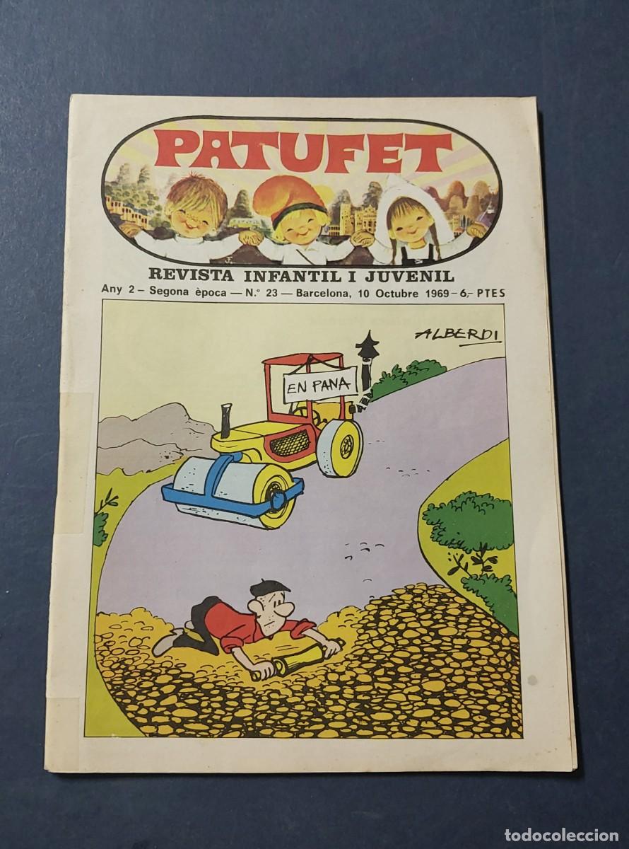 Tebeos: Patufet N&ordm; 23 Any 2 1969 Editor Bagu&ntilde;a Barcelona ( Catal&agrave; ) Ref. C-1