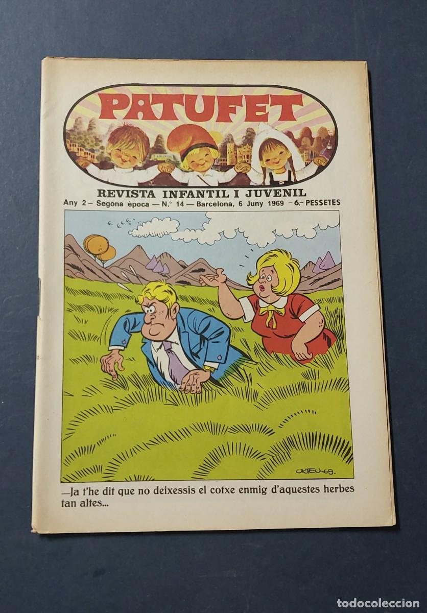 Tebeos: Patufet N&ordm; 14 Any 2 1969 Editor Bagu&ntilde;a Barcelona ( Catal&agrave; ) Ref. C-1