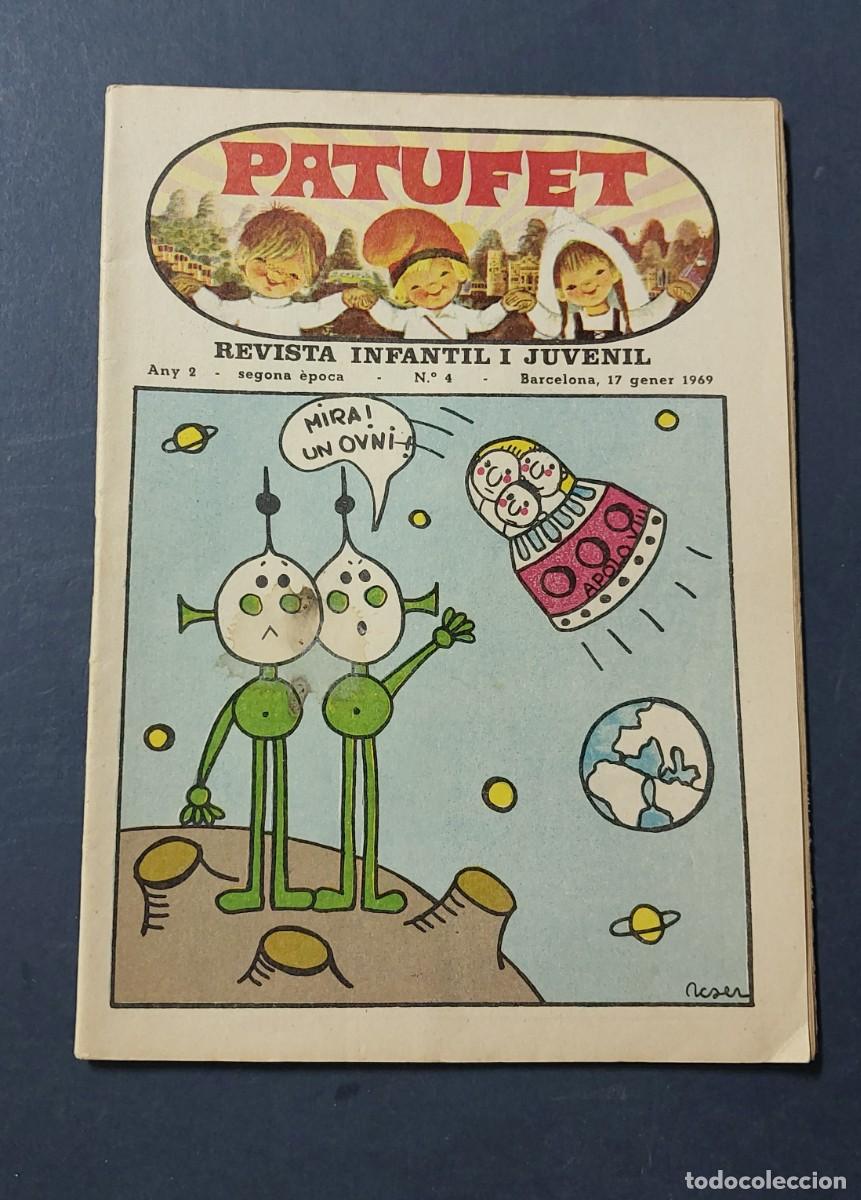 Tebeos: Patufet N&ordm; 4 Any 2 1969 Editor Bagu&ntilde;a Barcelona ( Catal&agrave; ) Ref. C-1