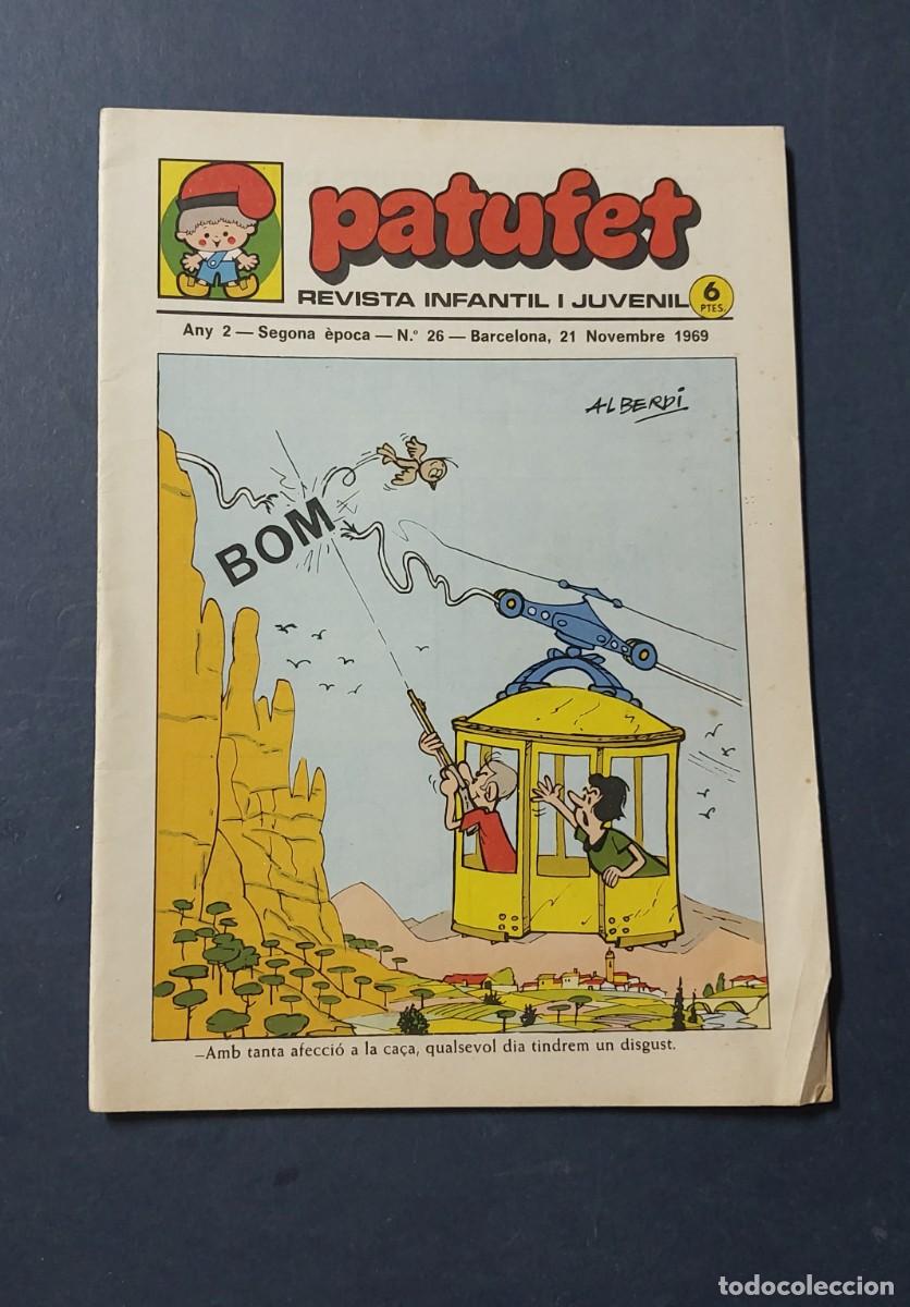 Tebeos: Patufet N&ordm; 26 Any 2 1969 Editor Bagu&ntilde;a Barcelona ( Catal&agrave; ) Ref. C-1