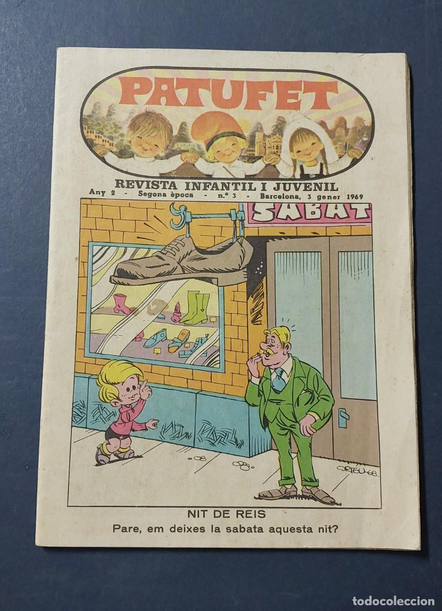 Comics: Patufet N&ordm; 3 Any 2 1969 Editor Bagu&ntilde;a Barcelona ( Catal&agrave; ) Ref. C-1