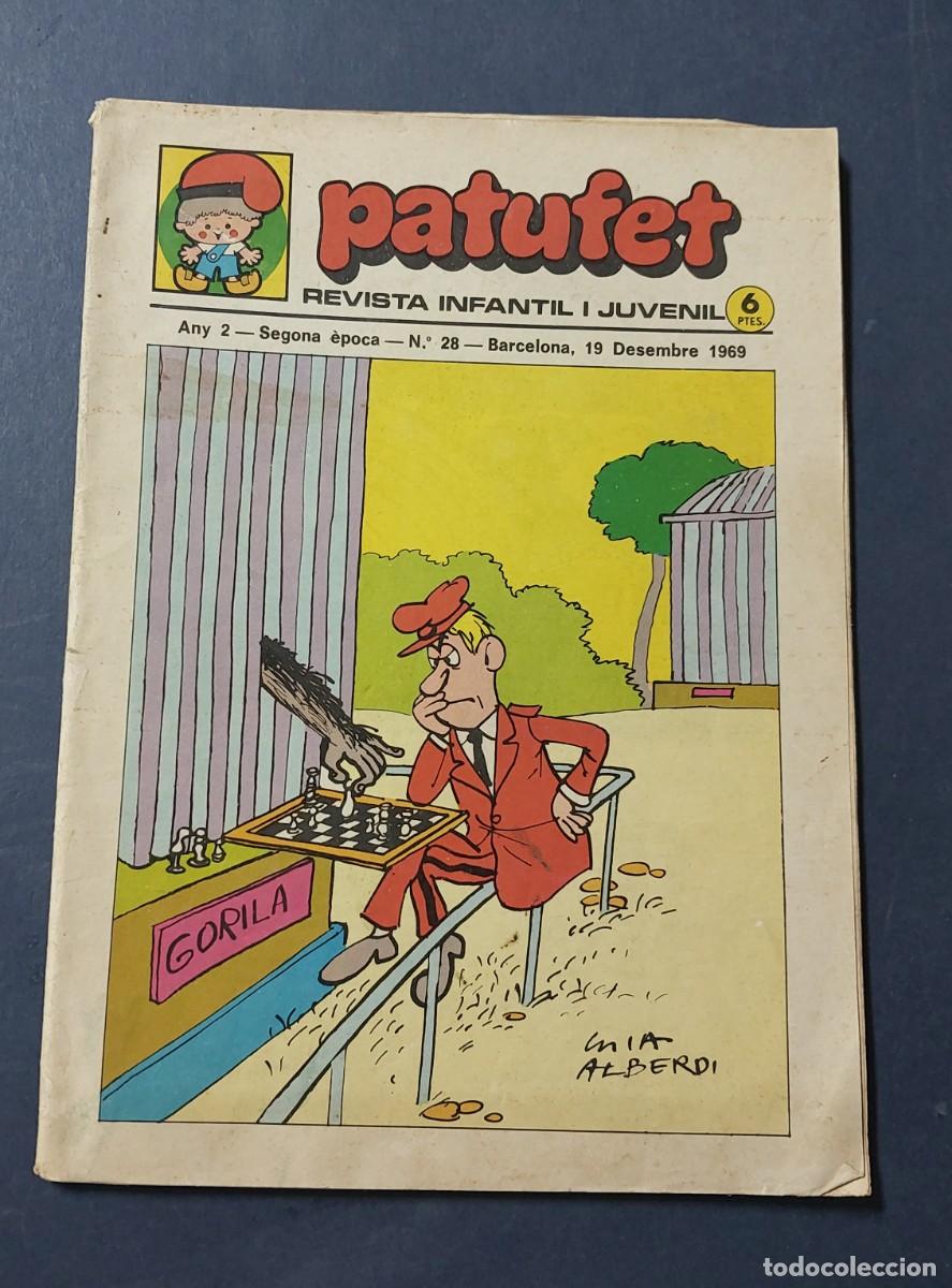 Comics: Patufet N&ordm; 28 Any 2 1969 Editor Bagu&ntilde;a Barcelona ( Catal&agrave; ) Ref. C-1