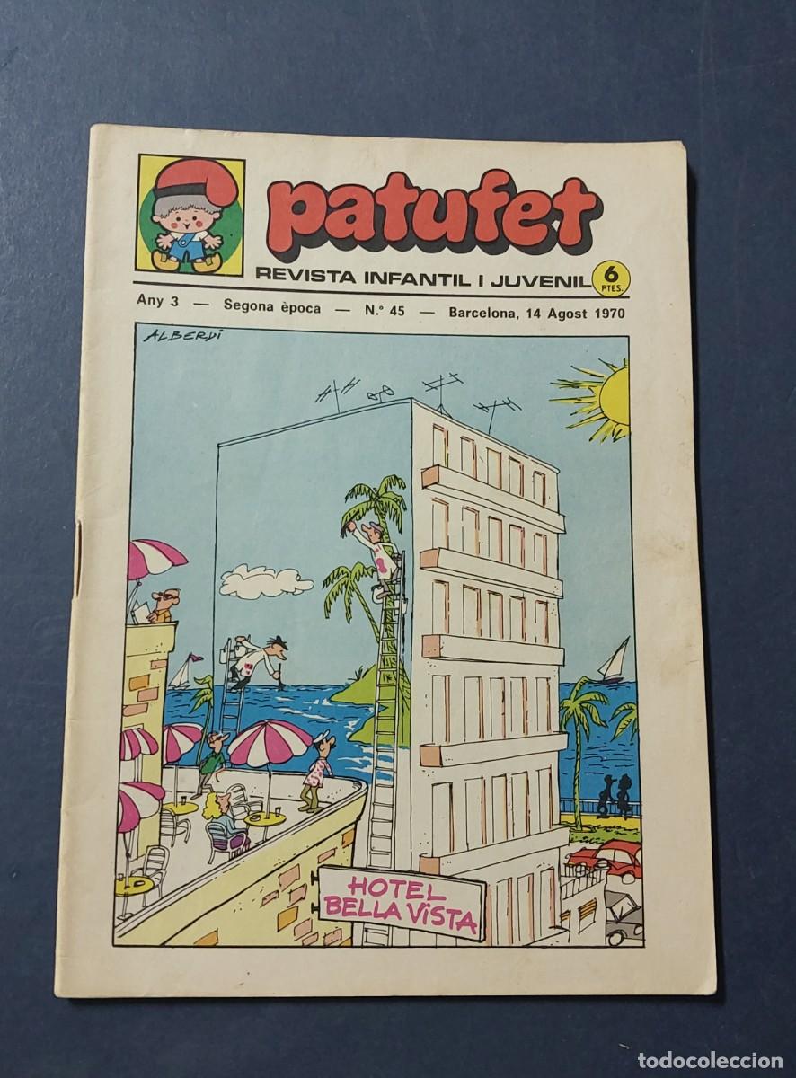 Comics: Patufet N&ordm; 45 Any 3 1970 Editor Bagu&ntilde;a Barcelona ( Catal&agrave; ) Ref. C-1