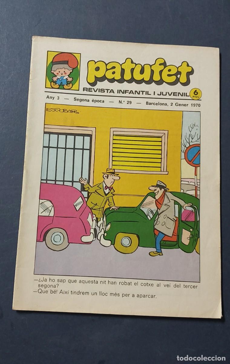 Comics: Patufet N&ordm; 29 ( Portada Escobar ) Any 3 1970 Editor Bagu&ntilde;a Barcelona ( Catal&agrave; ) Ref. C-1