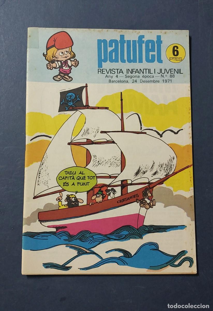 Comics: Patufet N&ordm; 88 Any 4 1971 Editor Bagu&ntilde;a Barcelona ( Catal&agrave; ) Ref. C-1