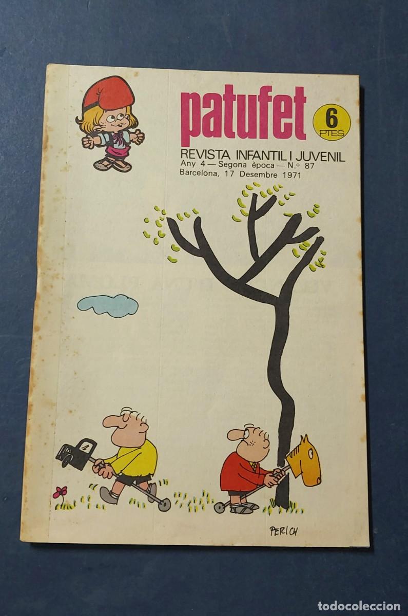 Comics: Patufet N&ordm; 87 Any 4 1971 Editor Bagu&ntilde;a Barcelona ( Catal&agrave; ) Ref. C-1