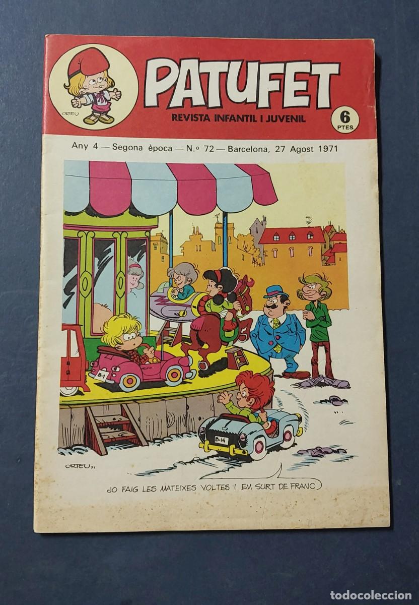 Comics: Patufet N&ordm; 72 Any 4 1971 Editor Bagu&ntilde;a Barcelona ( Catal&agrave; ) Ref. C-1