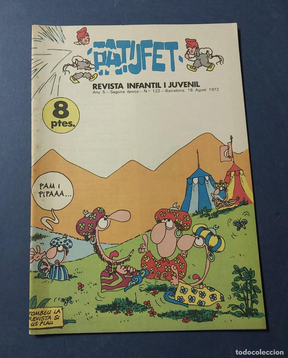 Tebeos: Patufet N&ordm; 122 Any 5 1972 Editor Bagu&ntilde;a Barcelona ( Catal&agrave; ) Ref. C-1