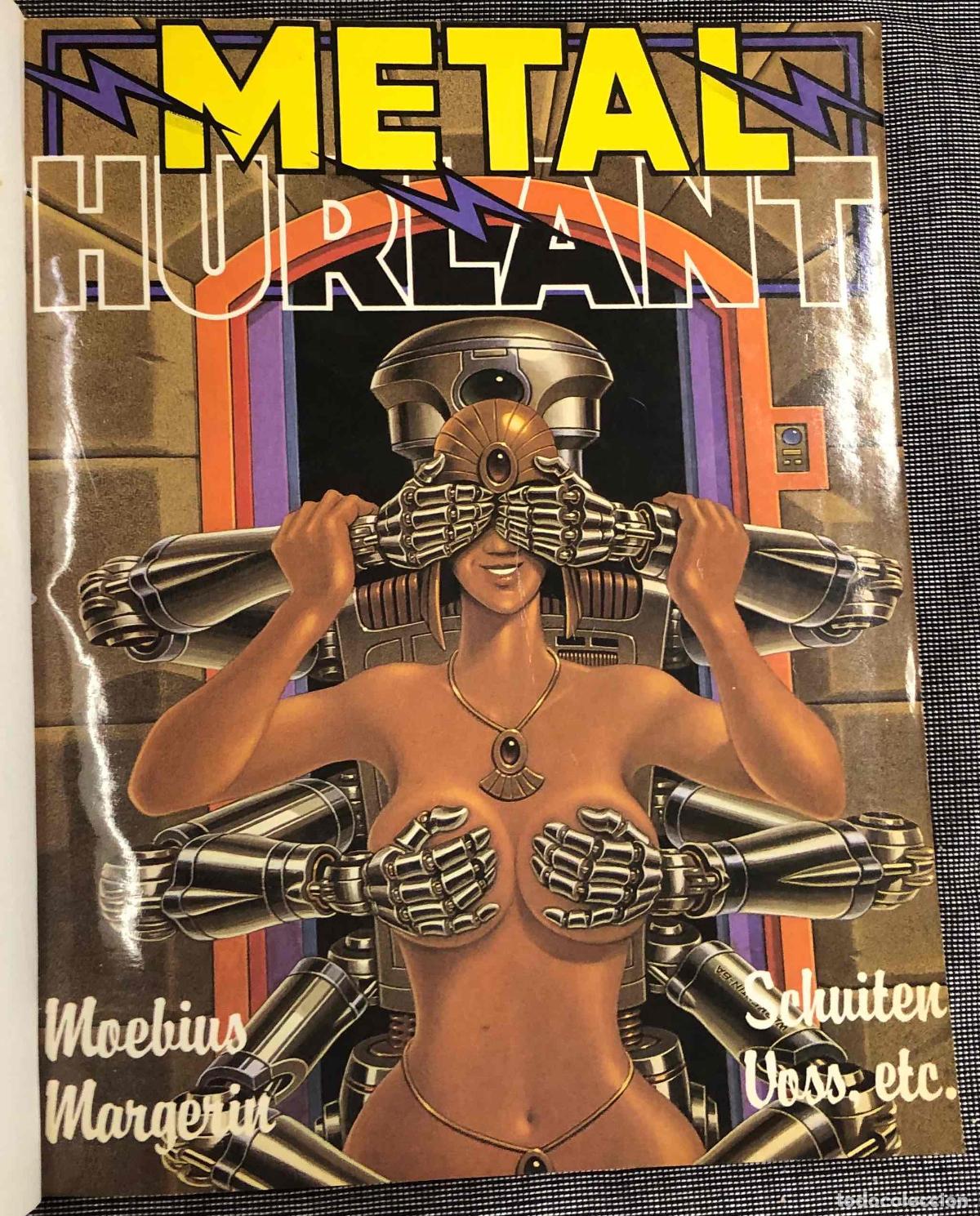 Tebeos: METAL HURLANT N&ordm; 9 AL 12 ENCUADERNADOS EN UN TOMO. EUROCOMIC 1981