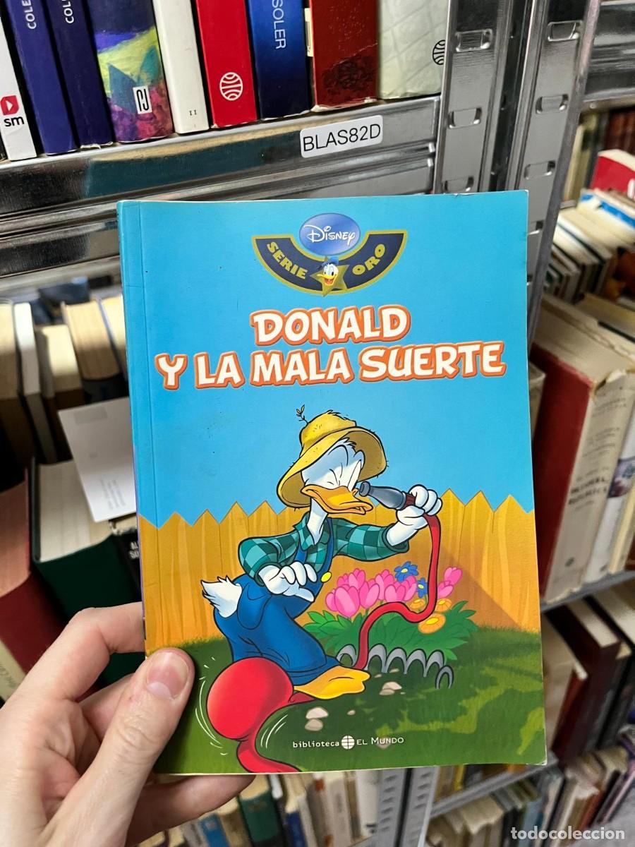 Tebeos: BLAS82D &ndash; Donald y la mala suerte &ndash; Disney Serie Oro &ndash; C&oacute;mic infantil.