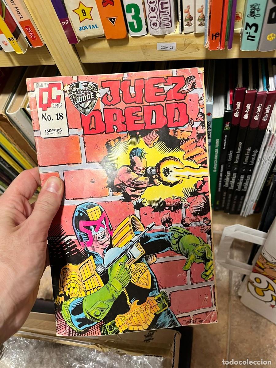 Tebeos: COMIC5 C&Oacute;MIC JUEZ DREDD Quality Comics n&ordm; 18.