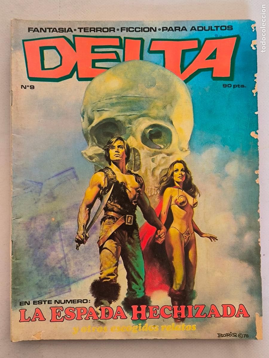 Tebeos: DELTA N&ordm; 9 - LA ESPADA HECHIZADA Y OTROS RELATOS (AJ)