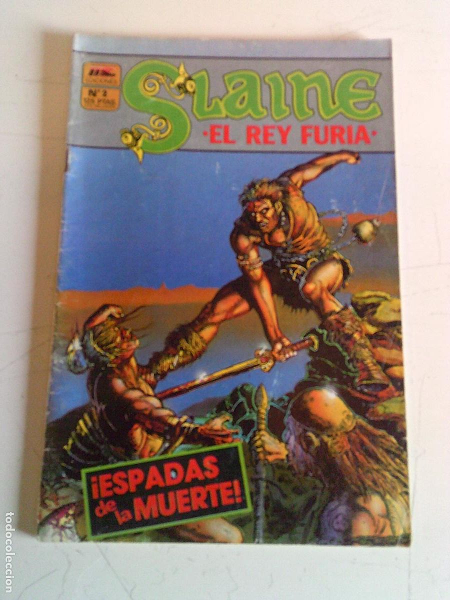 Tebeos: Slalne El Rey Furia N&ordm; 2 MC Ediciones Espadas de la muerte