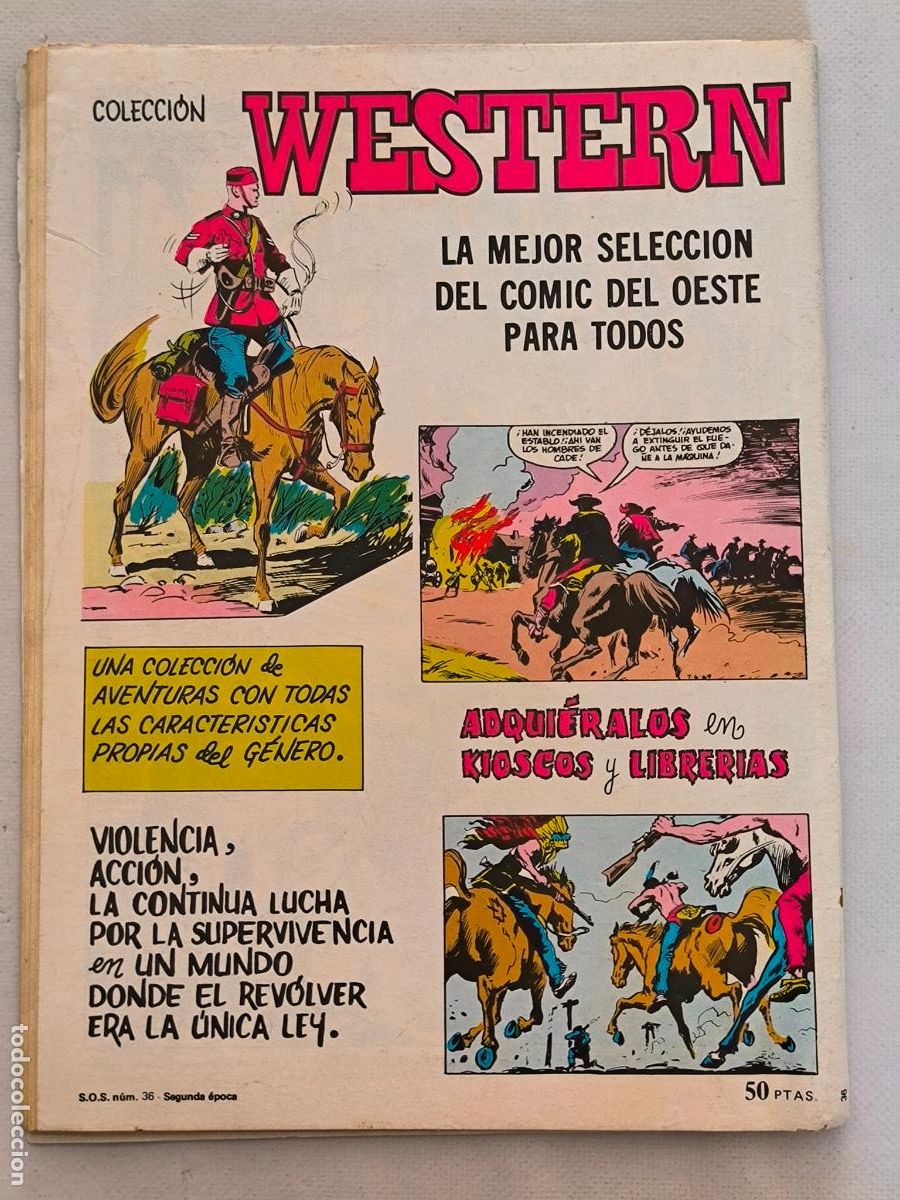 Tebeos: SOS N&ordm; 36 - SEGUNDA EPOCA (AN) - Foto 5
