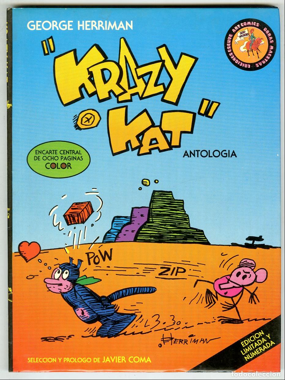 Tebeos: Krazy Kat Antologia (Eseuve, 1990) - George Herriman
