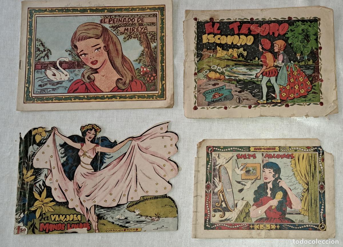 Tebeos: EL PEINADO DE MIREYA Y LA VANIDOSA MANOS LINDAS m&aacute;s otros - A&Ntilde;OS 50 - RICART y otras