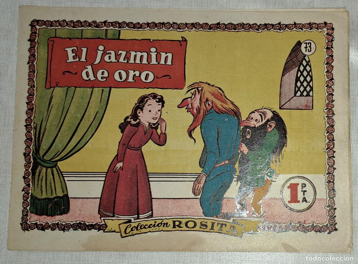 Tebeos: EL JAZM&Iacute;N DE ORO - Editorial BRUGUERA - Barcelona - COLECCI&Oacute;N ROSITA - A&ntilde;o 1953