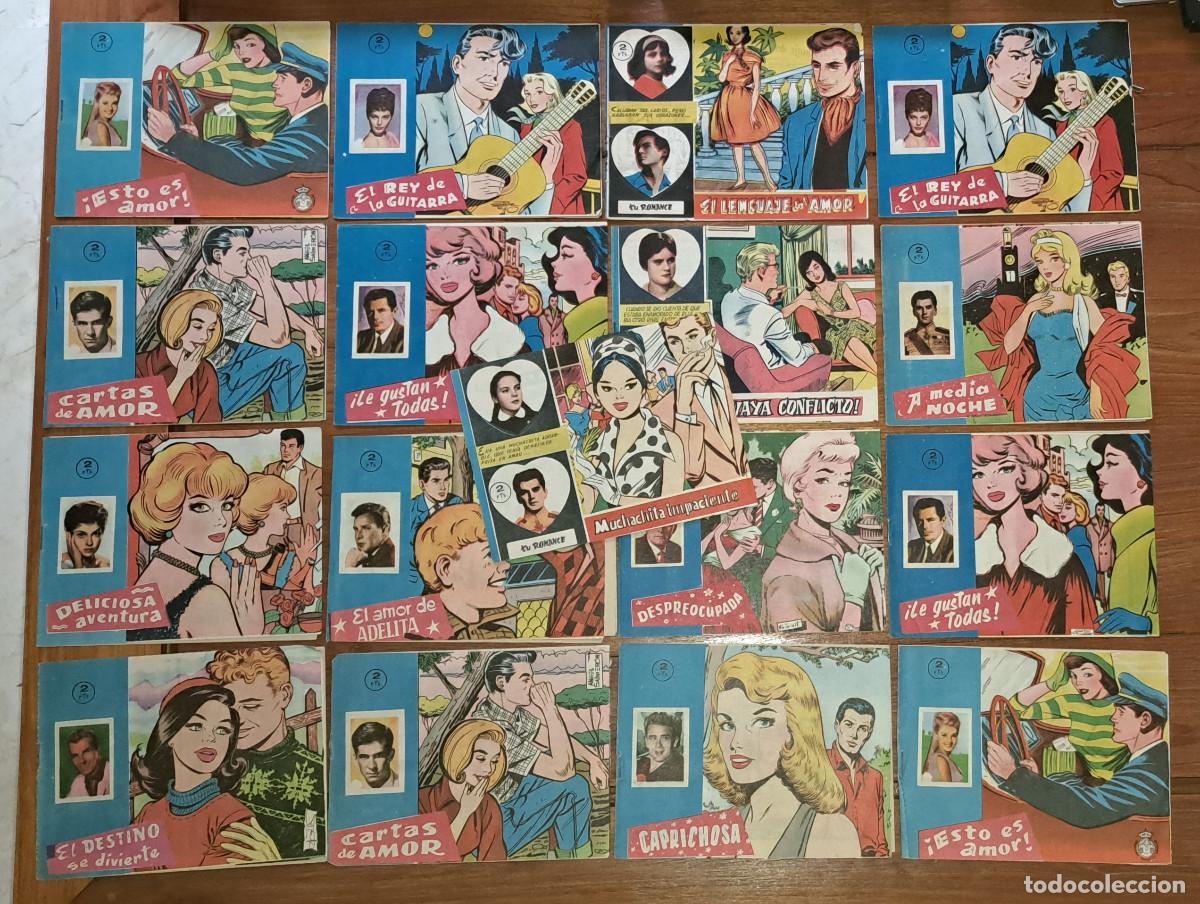 Tebeos: LOTE DE 17 TEBEOS - CHICAS - A&Ntilde;OS 60 - COMO NUEVOS - DISTRIBUIDORA BERNABEU - DBD