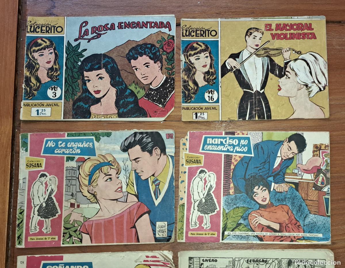 Tebeos: COLECCI&Oacute;N LUCERITO Y COLECCI&Oacute;N SUSANA - EDITORIAL MATEU Y EDICIONES TORAY - A&Ntilde;OS 50