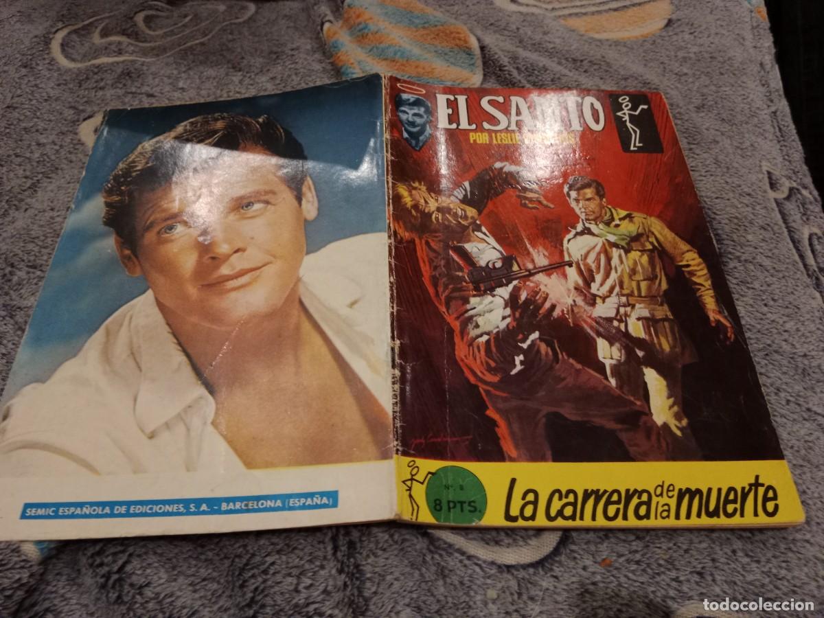 Tebeos: EL SANTO N&ordm; 8 - LA CARRERA DE LA MUERTE . LESLIE CHARTERIS. EDITORIAL SEMIC ESPA&Ntilde;OLA A&Ntilde;O 1966