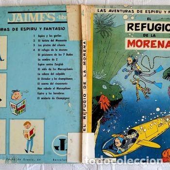 Tebeos: Aventuras de Espiru y Fantasio EL REFUGIO DE LA MORENA