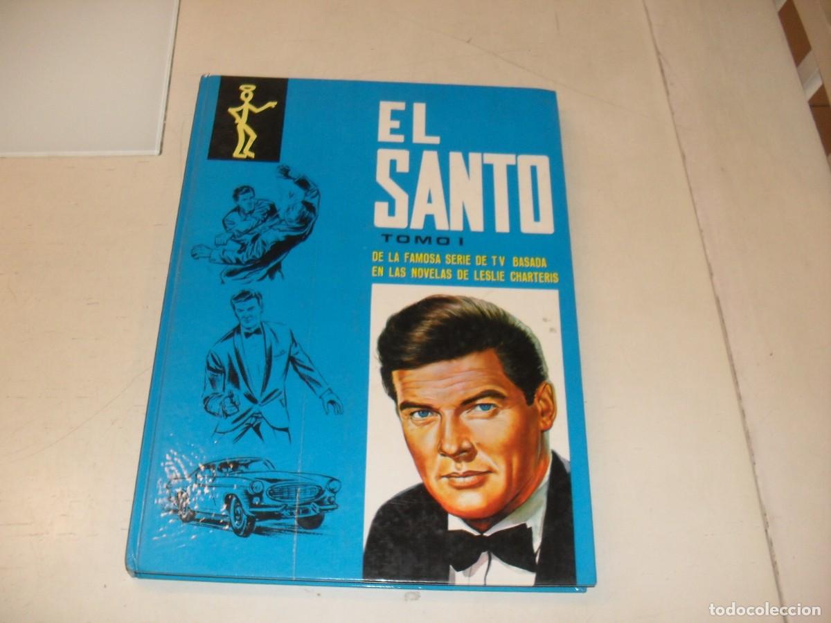 Tebeos: EL SANTO,TOMO 1,DE 2,BASADO EN LA SERIE DE TVE,EDICION DE LUJO,GAISA,1969