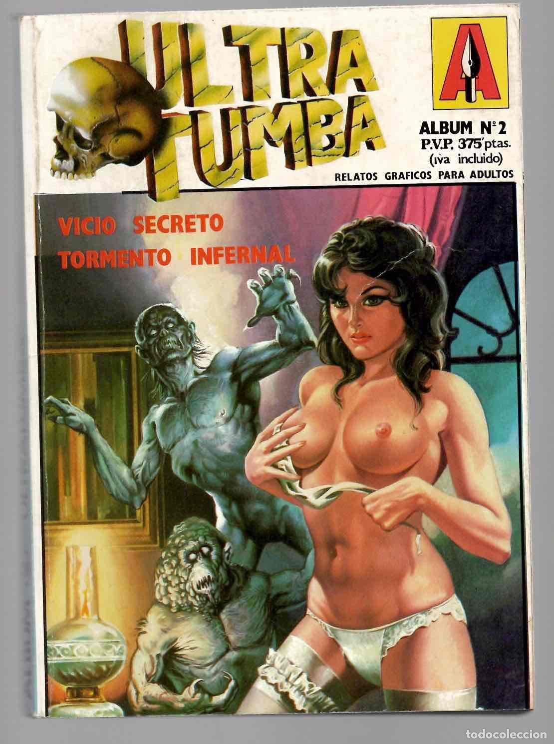 Tebeos: ULTRA TUMBA ALBUM N&ordm; 2 CON LOS N&ordm; 5, 6 Y 7 EN UN TOMO. RELATOS PARA ADULTOS. ASTRI 1987