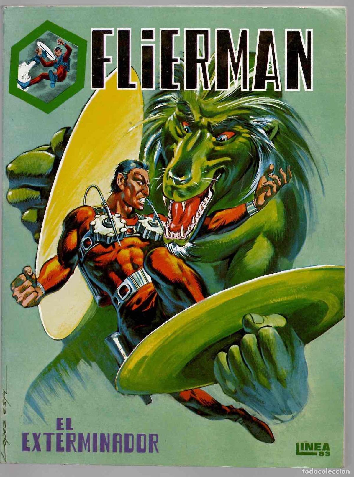 Tebeos: TOMO FLIERMAN N&ordm; 1 AL 4 Y ZARPA DE ACERO 6 EL REGRESO DE LA ZARPA. EDICIONES SURCO 1981. RETAPADO